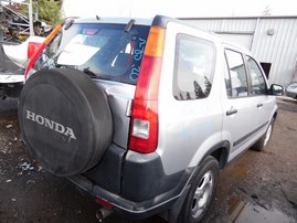 2002 HONDA CR-V LX SILVER 2.4L AT 2WD A17708